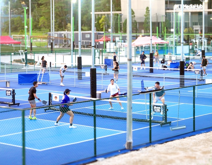 pickleball court singapore - SRC Franklin Pickleball Academy