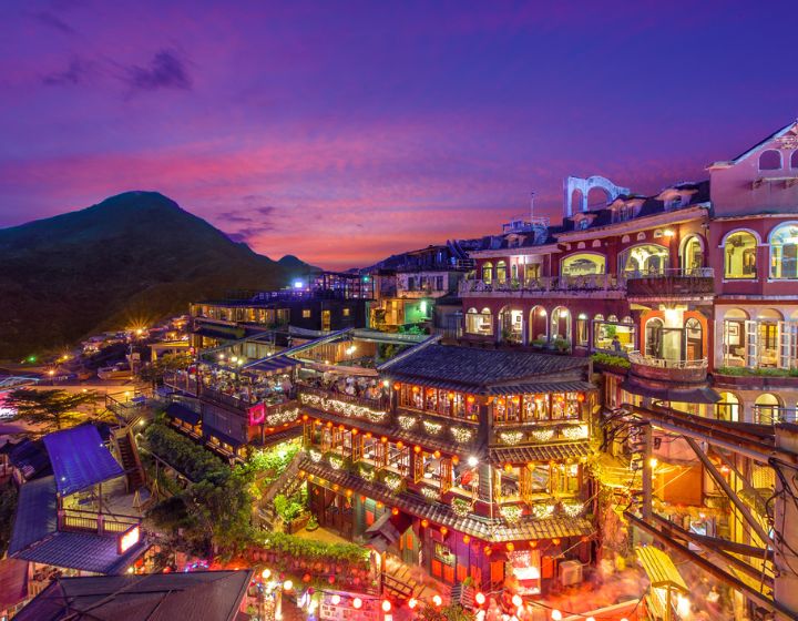short trips from singapore - taipei - jiufen village