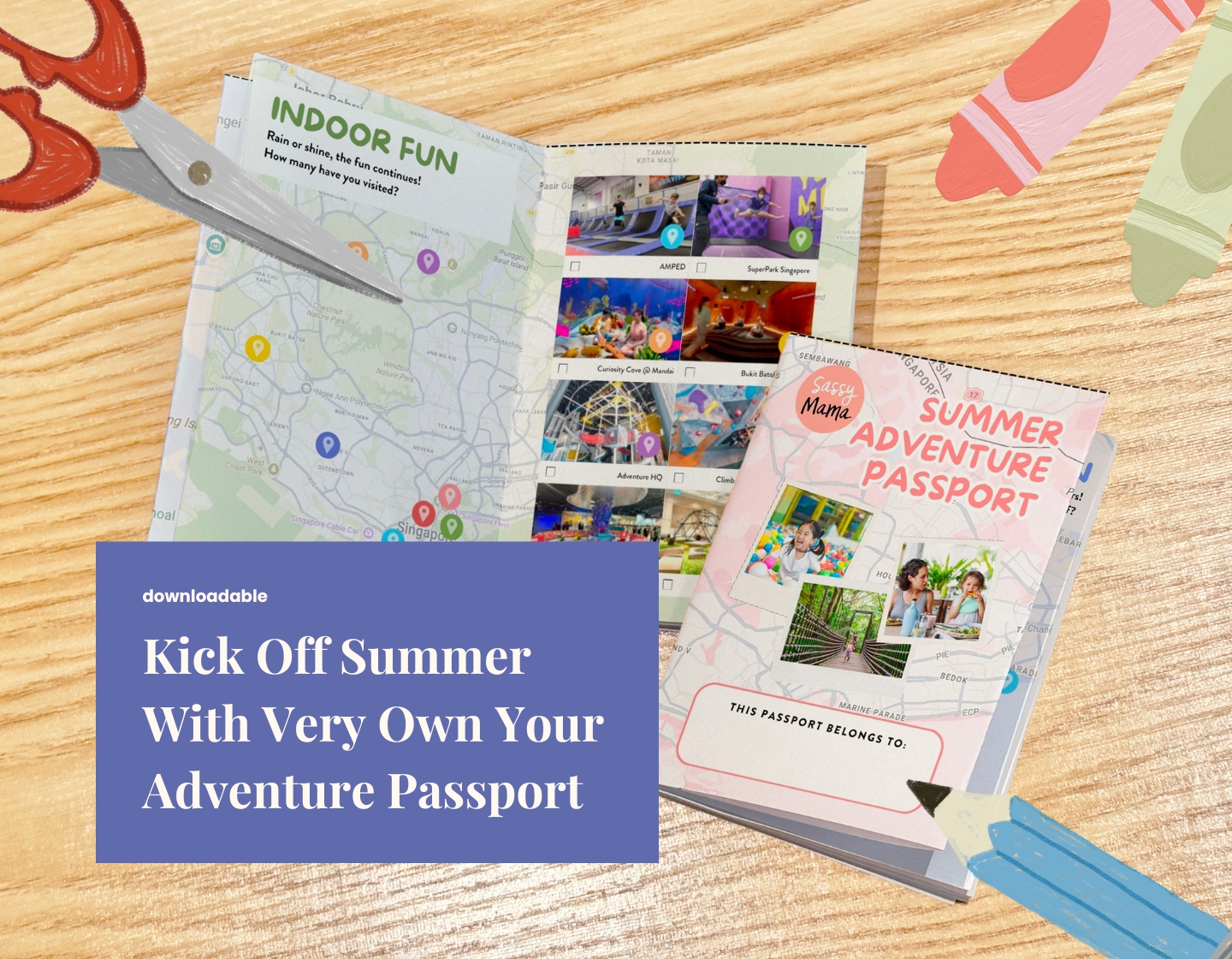 sassy mama summer adveture passport