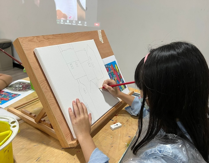 art class for kids singapore - the little arts academy