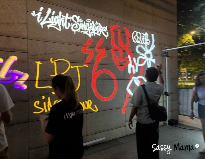 i light singapore - Infinite Graffiti by Graffiti+