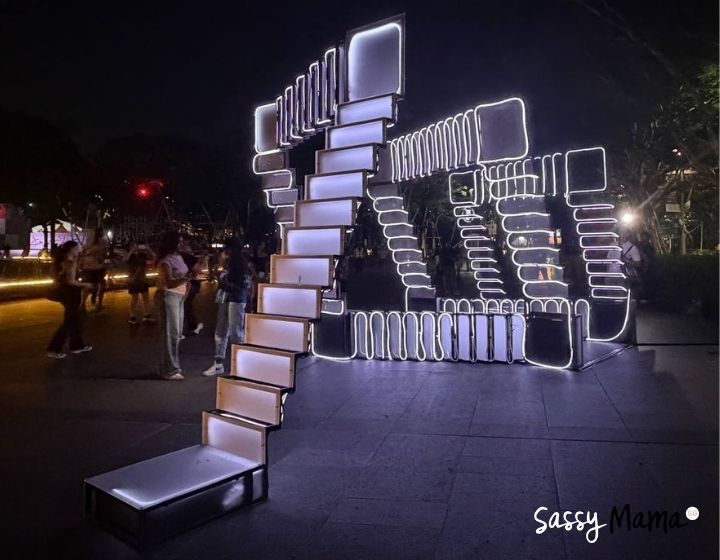 i light singapore - steps