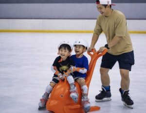 ice skating singapore - ice penguin