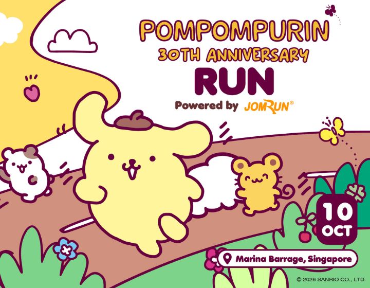 marathons and running events in singapore - pompompurin run