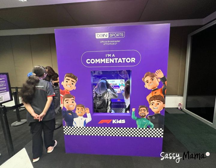F1 Singapore GP ALL ACCESS experience - commentator booth