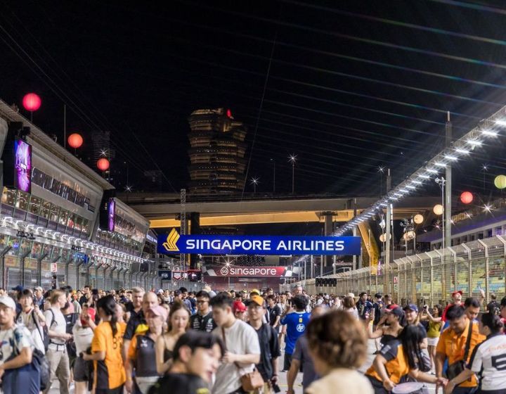Singapore gp all access experience