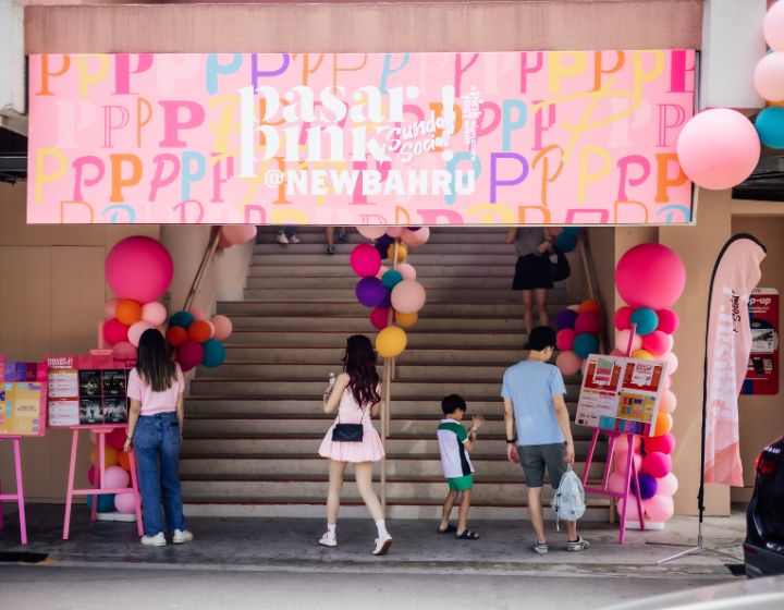 things to do this weekend in singapore - pasar pink
