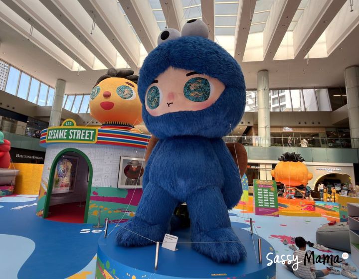 things to do in singapore this weekend with kids - sesame street marina square