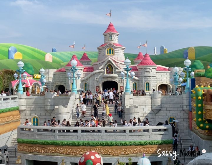 super nintendo world singapore - uss - Super Nintendo World Osaka, Japan - Princess Peach's Castle