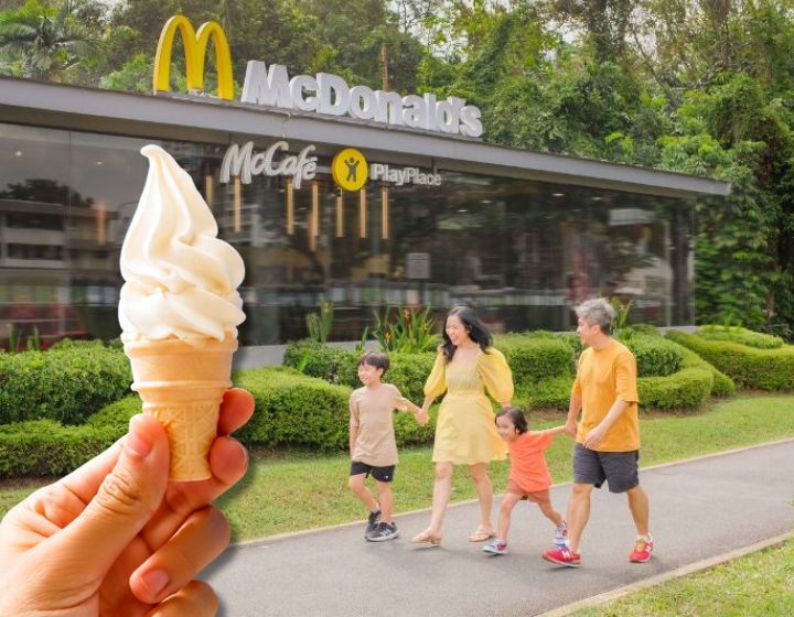 september school holiday activities - mini cone mcdonalds
