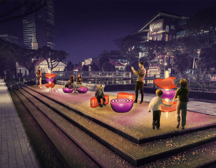 National day events singapore - light together bras basah.bugis
