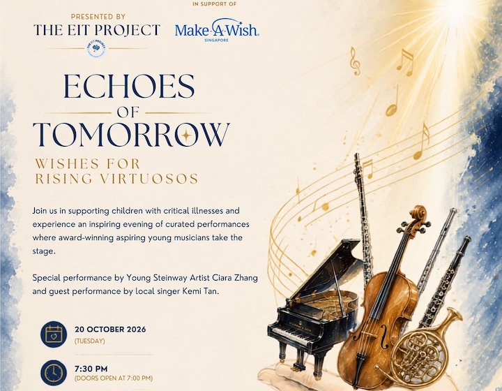 concerts - theatre shows - singapore - Echoes of Tomorrow - Wishes for Rising Virtuosos