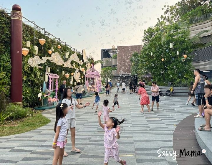 mid autumn events and light-ups in singapore - pasir ris mall