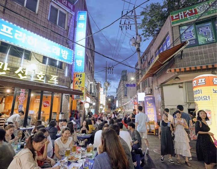 things to do in seoul - street food