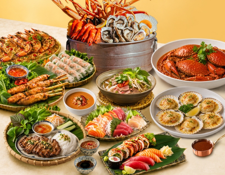 grand copthrone waterfront hotel singapore - seafood mania - vietnamese specialities