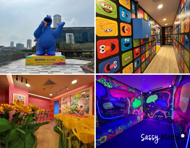 things to do this weekend in singapore - sesame street magical art world