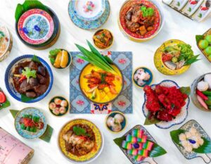 best peranakan restaurants singpaore - m hotel singapore