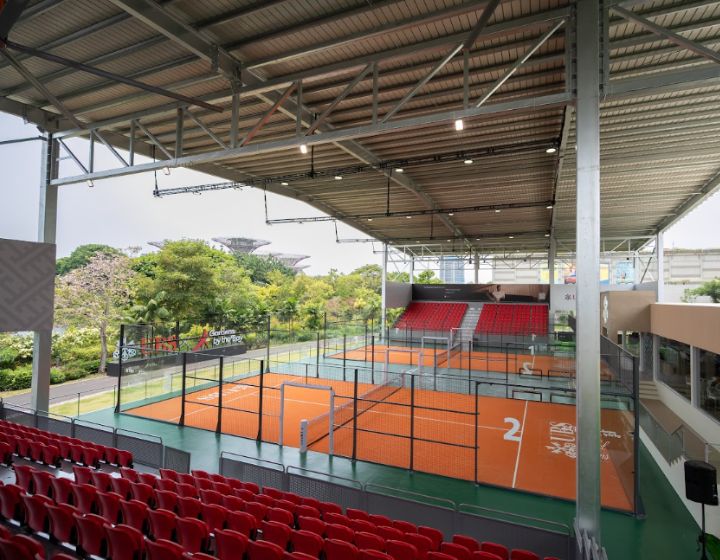 things to do in singapore this weekend - padel at the gardens